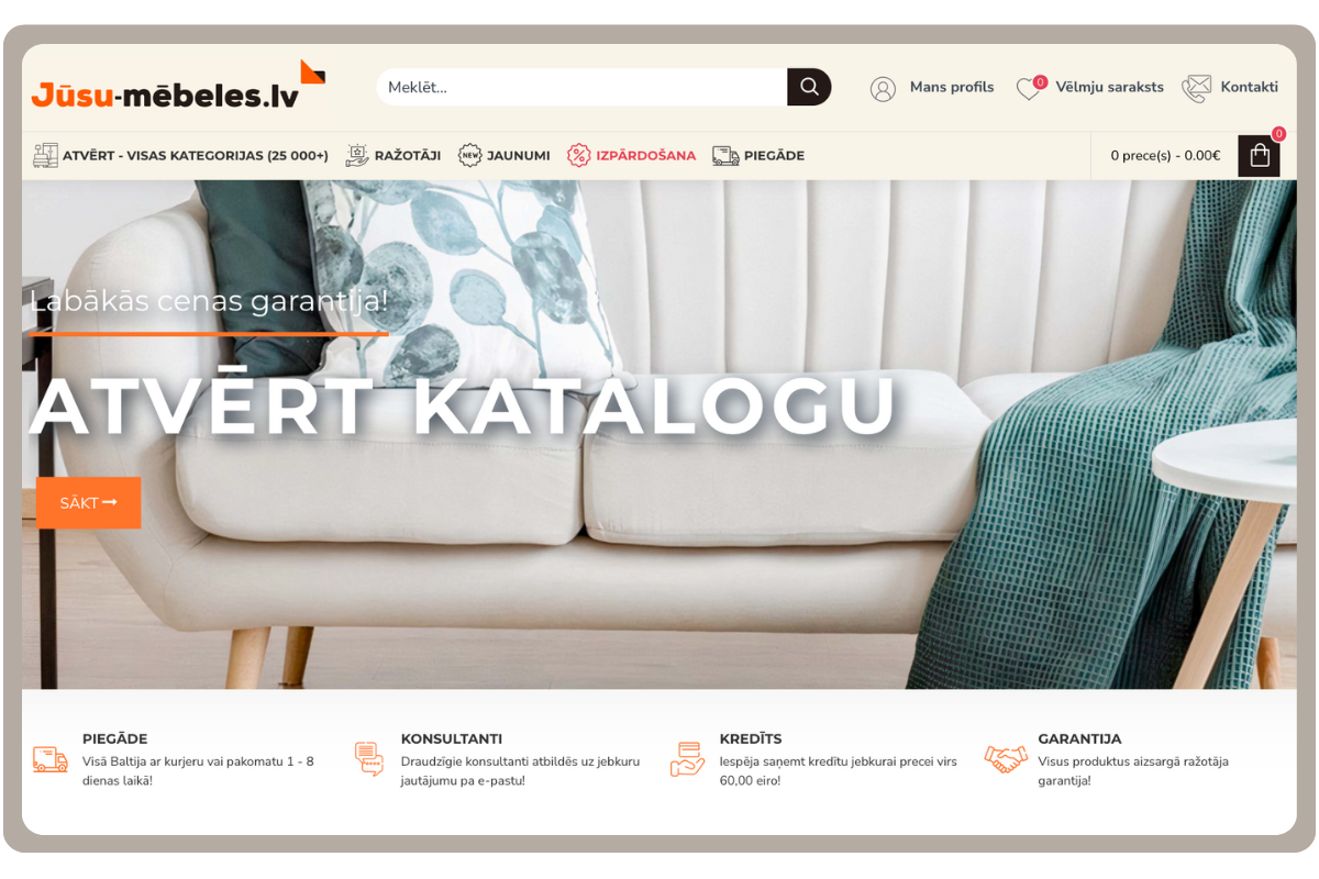 JUSU MEBELES LV